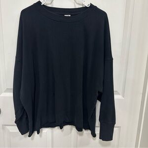 Black Crewneck Sweatshirt